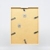 Cornice in legno effetto profilo 35 grigio chiaro 25x35 cm vetro museo