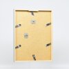 Cornice in legno effetto profilo 35 grigio chiaro 25x35 cm vetro museo