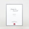 Cornice in legno effetto profilo 35 grigio chiaro 25x35 cm vetro museo