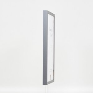 Effetto cornice in legno profilo 35 antracite 25x35 cm vetro museo
