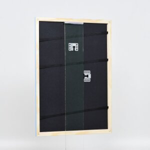 Cornice in legno effetto profilo 32 blu 25x35 cm vetro museo