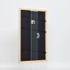 Cornice in legno effetto profilo 32 marrone chiaro 25x35 cm vetro museale