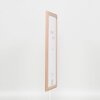 Cornice in legno effetto profilo 32 marrone chiaro 25x35 cm vetro museale
