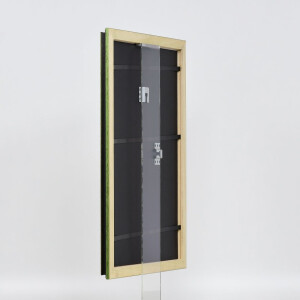 Effetto cornice in legno Profilo 21 verde 25x35 cm Vetro Museo