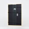Effetto cornice in legno massiccio profilo 20 marrone scuro 25x50 cm vetro normale