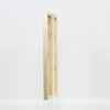 Cornice in legno Top Cube 25x50 cm oro vetro normale