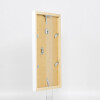 Struttura in legno Top Cube 25x50 cm vetro antiriflesso bianco