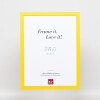 Struttura in legno Top Cube 25x50 cm vetro giallo antiriflesso