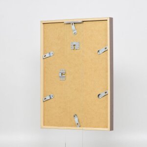 Telaio effetto legno profilo 35 marrone 25x50 cm vetro normale + distanziatore
