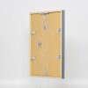 Telaio effetto legno profilo 35 antracite 25x50 cm vetro normale + distanziale