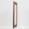 Cornice in legno effetto 2400 marrone 25x50 cm vetro antiriflesso