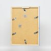 Cornice in legno Top Cube 25x50 cm vetro museale blu