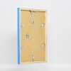 Cornice in legno Top Cube 25x50 cm vetro museale blu