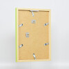 Cornice in legno Top Cube 25x50 cm vetro museale verde