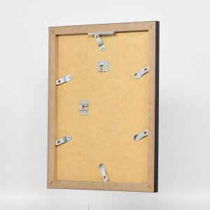 Cornice ad effetto 2319 nera 25x50 cm in vetro museale