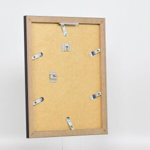 Cornice ad effetto 2319 nera 25x50 cm in vetro museale