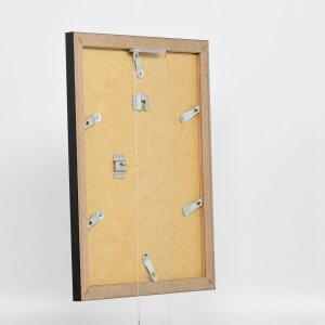 Cornice ad effetto 2319 nera 25x50 cm in vetro museale