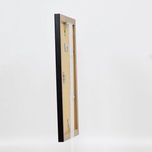 Cornice ad effetto 2319 nera 25x50 cm in vetro museale