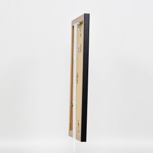 Cornice ad effetto 2319 nera 25x50 cm in vetro museale