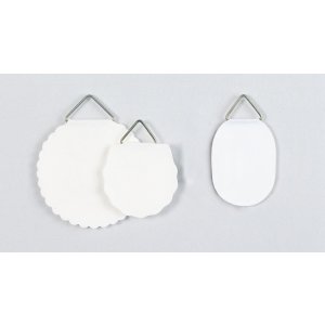 Gancio per quadri 45mm gommato solubile in acqua 6 pezzi.