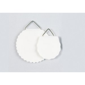 Gancio per quadri 45mm gommato solubile in acqua 6 pezzi.