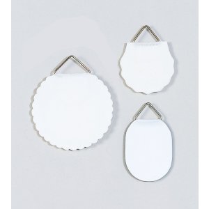 Gancio per quadri 45mm gommato solubile in acqua 6 pezzi.