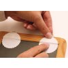 Gancio per quadri 45mm gommato solubile in acqua 6 pezzi.