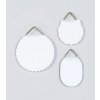 Gancio per quadri 45mm gommato solubile in acqua 6 pezzi.