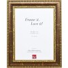 Cornice barocca effetto profilo 31 marrone 25x50 cm vetro museale