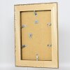 Cornice barocca effetto profilo 31 marrone 25x50 cm vetro museale