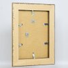 Cornice barocca effetto profilo 31 marrone 25x50 cm vetro museale
