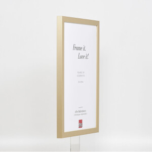 Cornice in legno Top Cube 25x60 cm oro vetro normale