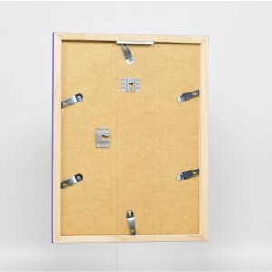 Struttura in legno Top Cube 25x60 cm vetro viola antiriflesso