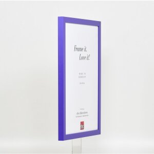 Struttura in legno Top Cube 25x60 cm vetro viola antiriflesso