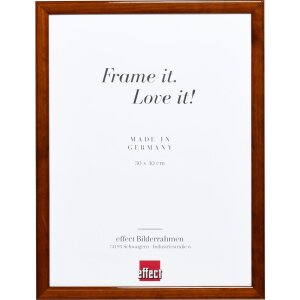 Telaio effetto legno profilo 89 marrone scuro 25x60 cm...