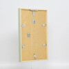 Cornice in legno effetto Profilo 35 verde 25x60 cm vetro normale + distanziatore