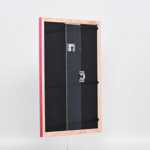 Effetto cornice in legno Profilo 89 viola 25x60 cm Vetro Museo