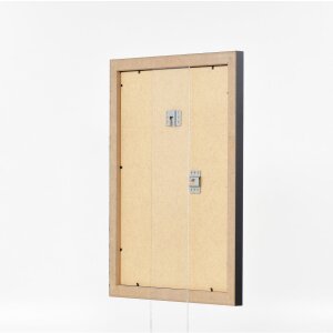 Cornice a effetto 2319 argento antico 25x60 cm vetro museo