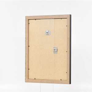 Cornice a effetto 2319 argento antico 25x60 cm vetro museo