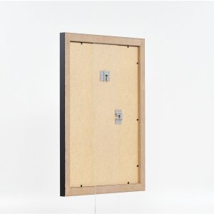 Cornice a effetto 2319 argento antico 25x60 cm vetro museo