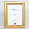 Cornice barocca effetto profilo 31 oro 25x60 cm vetro museale
