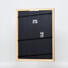 Telaio effetto legno profilo 89 marrone scuro 25x70 cm vetro acrilico