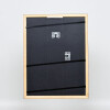 Telaio effetto legno profilo 89 marrone scuro 25x70 cm vetro acrilico