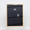 Telaio effetto legno profilo 89 marrone scuro 25x70 cm vetro acrilico