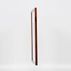 Telaio effetto legno profilo 89 marrone scuro 25x70 cm vetro acrilico