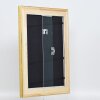 Cornice in legno effetto profilo 95 oro 25x70 cm vetro acrilico