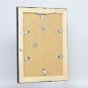 Cornice ad effetto in legno massiccio 2240 nero 25x70 cm vetro museale