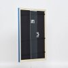 Cornice in legno effetto profilo 89 blu 25x80 cm vetro acrilico