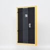 Telaio effetto legno profilo 89 marrone chiaro 25x80 cm vetro acrilico