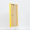 Struttura in legno Top Cube 25x80 cm vetro acrilico giallo